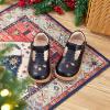 imageGINFIVE Toddler Girls Dress Shoes Little Kids Flats School Mary Janes ShoesGf286  Black