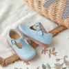 imageGINFIVE Toddler Girls Dress Shoes Little Kids Flats School Mary Janes ShoesGf287light Blue