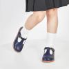 imageGINFIVE Toddler Girls Dress Shoes Little Kids Flats School Mary Janes ShoesGf287navy Blue