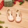 imageGINFIVE Toddler Girls Dress Shoes Little Kids Flats School Mary Janes ShoesGf287nude