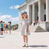 imageGINFIVE Toddler Girls Dress Shoes Little Kids Flats School Mary Janes ShoesGf287off White