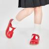 imageGINFIVE Toddler Girls Dress Shoes Little Kids Flats School Mary Janes ShoesGf287red