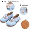 imageGINFIVE Toddler Girls Dress Shoes Little Kids Flats School Mary Janes ShoesGf372Blue