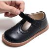 imageGINFIVE Toddler Girls Dress Shoes Little Kids Flats School Mary Janes ShoesGf392black