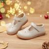 imageGINFIVE Toddler Girls Dress Shoes Little Kids Flats School Mary Janes ShoesGf392grey