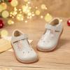 imageGINFIVE Toddler Girls Dress Shoes Little Kids Flats School Mary Janes ShoesGf392grey