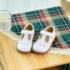 imageGINFIVE Toddler Girls Dress Shoes Little Kids Flats School Mary Janes ShoesGf392white