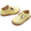 imageGINFIVE Toddler Girls Dress Shoes Little Kids Flats School Mary Janes ShoesGf392yellow