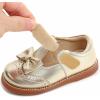 imageGINFIVE Toddler Girls Dress Shoes Little Kids Flats School Mary Janes ShoesGf395  Gold
