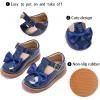 imageGINFIVE Toddler Girls Dress Shoes Little Kids Flats School Mary Janes ShoesGf397blue