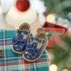 imageGINFIVE Toddler Girls Dress Shoes Little Kids Flats School Mary Janes ShoesGf397blue