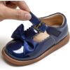 imageGINFIVE Toddler Girls Dress Shoes Little Kids Flats School Mary Janes ShoesGf397blue