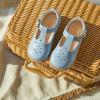imageGINFIVE Toddler Girls Dress Shoes Little Kids Flats School Mary Janes ShoesGg02blue