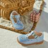 imageGINFIVE Toddler Girls Dress Shoes Little Kids Flats School Mary Janes ShoesGg02blue