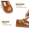 imageGINFIVE Toddler Girls Dress Shoes Little Kids Flats School Mary Janes ShoesGg02brown
