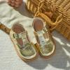 imageGINFIVE Toddler Girls Dress Shoes Little Kids Flats School Mary Janes ShoesGg02gold