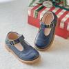 imageGINFIVE Toddler Girls Dress Shoes Little Kids Flats School Mary Janes ShoesGg03navy Blue