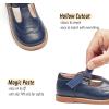 imageGINFIVE Toddler Girls Dress Shoes Little Kids Flats School Mary Janes ShoesGg03navy Blue