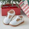 imageGINFIVE Toddler Girls Dress Shoes Little Kids Flats School Mary Janes ShoesGg03white