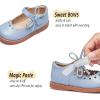 imageGINFIVE Toddler Girls Dress Shoes Little Kids Flats School Mary Janes ShoesGg05blue