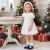 imageGINFIVE Toddler Girls Dress Shoes Little Kids Flats School Mary Janes ShoesGg05navy Blue