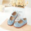 imageGINFIVE Toddler Girls Dress Shoes Little Kids Flats School Mary Janes ShoesGg07blue