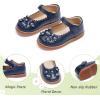 imageGINFIVE Toddler Girls Dress Shoes Little Kids Flats School Mary Janes ShoesGg07navy Blue
