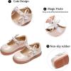 imageGINFIVE Toddler Girls Dress Shoes Little Kids Flats School Mary Janes ShoesGg09nude