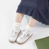 imageGINFIVE Toddler Girls Dress Shoes Little Kids Flats School Mary Janes ShoesGn51white