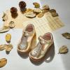 imageGINFIVE Toddler Girls Dress Shoes Little Kids Flats School Mary Janes ShoesGn52gold