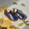 imageGINFIVE Toddler Girls Dress Shoes Little Kids Flats School Mary Janes ShoesGn52navy Blue