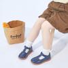 imageGINFIVE Toddler Girls Dress Shoes Little Kids Flats School Mary Janes ShoesGn52navy Blue