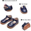 imageGINFIVE Toddler Girls Dress Shoes Little Kids Flats School Mary Janes ShoesGn52navy Blue