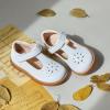 imageGINFIVE Toddler Girls Dress Shoes Little Kids Flats School Mary Janes ShoesGn52white