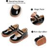 imageGINFIVE Toddler Girls Dress Shoes Little Kids Flats School Mary Janes ShoesGn53black