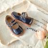 imageGINFIVE Toddler Girls Dress Shoes Little Kids Flats School Mary Janes ShoesGn53navy Blue
