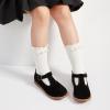 imageGINFIVE Toddler Girls Dress Shoes Little Kids Flats School Mary Janes ShoesGx83 Black