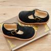 imageGINFIVE Toddler Girls Dress Shoes Little Kids Flats School Mary Janes ShoesGx83 Black