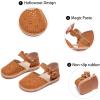 imageGINFIVE Toddler Girls Sandals Girls Toddler Sandals Little Girls Kids ShoesGg21brown