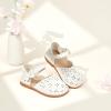 imageGINFIVE Toddler Girls Sandals Girls Toddler Sandals Little Girls Kids ShoesGg21white
