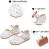 imageGINFIVE Toddler Girls Sandals Girls Toddler Sandals Little Girls Kids ShoesGg21white