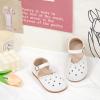 imageGINFIVE Toddler Girls Sandals Girls Toddler Sandals Little Girls Kids ShoesGg22white