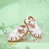 imageGINFIVE Toddler Girls Sandals Girls Toddler Sandals Little Girls Kids ShoesGg24white