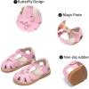 imageGINFIVE Toddler Girls Sandals Girls Toddler Sandals Little Girls Kids ShoesGg26pink