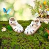 imageGINFIVE Toddler Girls Sandals Girls Toddler Sandals Little Girls Kids ShoesGg26white