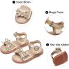 imageGINFIVE Toddler Girls Sandals Girls Toddler Sandals Little Girls Kids ShoesGg31gold
