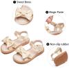 imageGINFIVE Toddler Girls Sandals Girls Toddler Sandals Little Girls Kids ShoesGg32gold