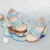 imageGINFIVE Toddler Girls Sandals Girls Toddler Sandals Little Girls Kids ShoesGg33blue