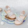imageGINFIVE Toddler Girls Sandals Girls Toddler Sandals Little Girls Kids ShoesGg33silver