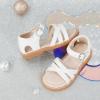 imageGINFIVE Toddler Girls Sandals Girls Toddler Sandals Little Girls Kids ShoesGg33white